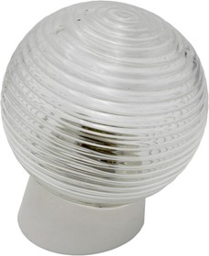 Светильник НБП 01-60-004 У3, косое белое, со стеклом - шар