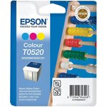 Картридж струйный Epson C13T052040 многоцветный для Epson St C400/600/800/1520/ ...