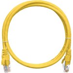 Коммутационный шнур U/UTP 4 пары, желтый, 0,5м NMC-PC4UD55B-005-YL