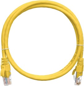 Коммутационный шнур U/UTP 4 пары, желтый, 0,5м NMC-PC4UD55B-005-YL
