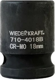 Головка торцевая ударная 6-гранная (18 мм; 1/2DR) WDK-710-4018