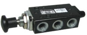 X3066502, Knob 5/3 Pneumatic Manual Control Valve X30 Series, G 1/4, 1/4in, III B