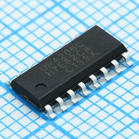 Фото 1/2 LTV-247, Оптоизолятор 3.75кВ 4-х канальный транзисторный выход SOIC-16