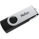 Флеш Диск Netac 256GB U505 NT03U505N-256G-30BK USB3.0 черный/серебристый