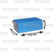 P37-BOX S, Контейнер пластиковый Для хранения синий составной 105X6,5X170mm