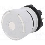 84-6840.0020, Emergency Stop Switches / E-Stop Switches E-stop, Grey, 2N QC