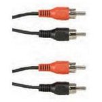 30-408-BU, Cable Assembly Audio 2m 2(RCA) to 2(RCA) PL-PL Bulk