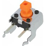 B3F-3155, Tactile Switches 6x6mm Vertical 260gf Projected plunger