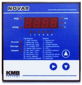 NOVAR 1007 Контроллер-регулятор УКРМ Novar 1007, 7 канальный + 1 канал упр.вентилятором, 96х96 мм NOVAR – купить оптом и в розницу