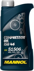 Масло компрессорное MANNOL Compressor Oil ISO 46 1 л 1923 | купить в розницу и оптом