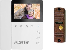 Комплект видеодомофона Falcon Eye Lira + AVC-305 (PAL) Медь