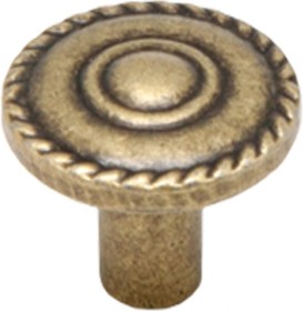 Ручка-кнопка оксидированная бронза RK-071 OAB