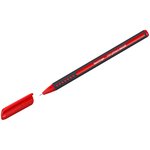 Шариковая ручка Triangle Twin красная, 0.7 мм игольчатый стержень CBp_07285