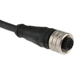 1200651782, Straight Female 4 way M12 to Unterminated Sensor Actuator Cable, 10m