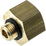 0169 13 21, Brass Pipe Fitting, Straight Threaded Adapter ...
