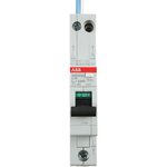 2CSR255051R1104 DSE201 C10 AC30 - N Blue, RCBO, 10A Current Rating, 1P+N Poles ...