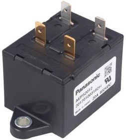 Фото 1/2 AEP52012, Industrial Relays 20A 12VDC Top Mount H. Cap DC Pwr Relay