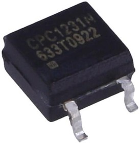Фото 1/2 CPC1231N, Solid State Relays - PCB Mount 1-Form-B 350V 120mA Solid State Relay