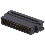 5390377-5, .050 Series Male 50 Pin Straight Cable Mount SCSI Connector 1.27mm ...