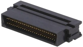 Фото 1/2 5390377-5, .050 Series Male 50 Pin Straight Cable Mount SCSI Connector 1.27mm Pitch, IDC