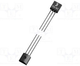2N5551BU, Bipolar (BJT) Single Transistor, NPN, 160 V, 600 mA, 625 mW, TO-92, Th