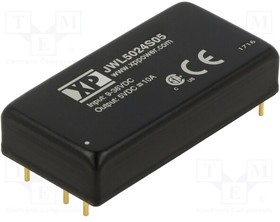 JWL5024S05, Isolated DC/DC Converters - Through Hole DC-DC CONV. 50WATT, 4:1 INPUT, 1x2"