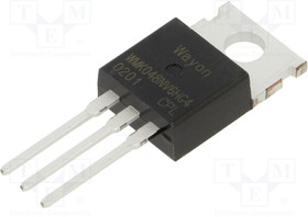 WMK048NV6HG4, Transistor: N-MOSFET; unipolar; TO220-3