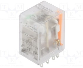 7760056077, POWER RELAY, DPDT, 24VDC, 10A, SOCKET; C; Contact Configuration: DPDT; Coil Voltage: 24VDC; Current: 10A;