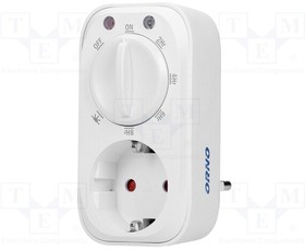 Фото 1/2 OR-PRE-445(GS), Programmable time switch; 2h?8h; 230VAC/16A; Usup: 230VAC; IP20