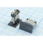 Фото 3/3 Разъем USB 3.1, Тип C, Гнездо, 24 вывода, Поверхностный Монтаж на плату, № 14557 гн USB \C 3,1\24P4C\пл\верт\ \USB3,1TYPE-C 24PF-009