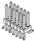 15-91-2140, Headers & Wire Housings SMT BRKWY HEADER 14 PIN TIN