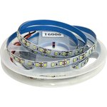 Лента светодиодная 9,6W/m 6000K 12V SMD2835 120D IP20 950Lm 5м 16006