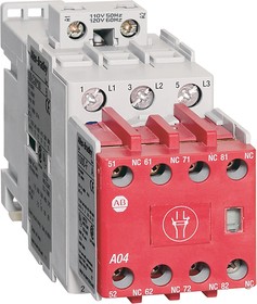 100S-C43EJ04C, IEC 100S-C Contactor, 24 V dc Coil, 3-Pole, 43 A, 34 kW, 3NO, 690 V ac