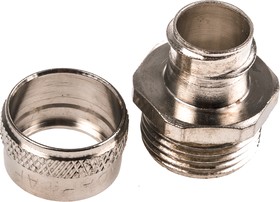 Фото 1/2 7TCA296020R0102 SP16/M20/A, Straight, Conduit Fitting, 16mm Nominal Size, M20, Brass, Silver