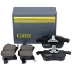 Колодки передние OPEL Ast H/Zaf/Meriva GANZ GIJ09008