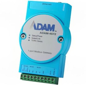 Фото 1/2 Модуль интерфейсный Advantech ADAM-4572-CE Модуль шлюза данных, 1 порт, Modbus TCP/RT