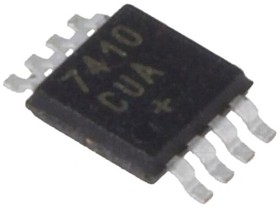 Фото 1/2 MAX7410CUA+, Фильтр: цифровой, конденсаторный переключаемый, uMAX8, 15кГц