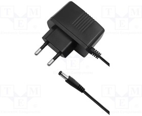 50784, Power supply: switched-mode; plug; 7.5VDC; 1A; 15W; Plug: straight, QOLTEC | купить в розницу и оптом