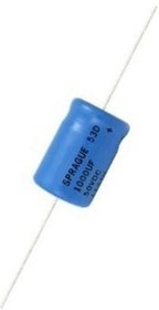 53D692G016HJ6, Aluminum Electrolytic Capacitors - Axial Leaded 16volts 6900uF -10% +75%