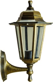 Светильник НБУ 06-60-001 "Леда 1" (черный под бронзу прозрачное стекло)