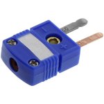 SMPW-T-M-ROHS, THERMOCOUPLE CONNECTOR, T TYPE, PLUG