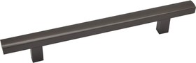 Мебельная ручка 196 м.ц. 128 мм, алюминий, черный никель RQ196A.128NP99