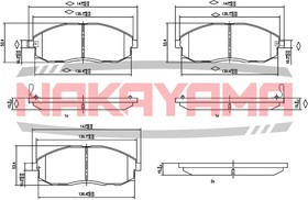 HP8400NY, Колодкитормозные дисковыекомплект