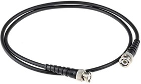 Фото 1/3 L00010A1803, Male BNC to Male BNC Coaxial Cable, 1m, RG58C/U Coaxial, Terminated
