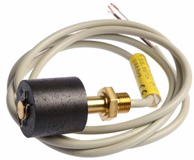 Фото 1/2 011-1700, Horizontal, Vertical Brass/NBR Float Switch, Float, 1m Cable, Relay