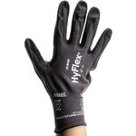 11840100, HyFlex 11-840 Grey Nylon, Spandex General Purpose Work Gloves ...