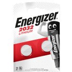 E301021403, Батарейка CR 2032 Energizer 2 шт.