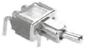 Фото 1/2 1-1825136-3, Toggle Switch, PCB Mount, On-On, SPDT, Through Hole Terminal, 20V