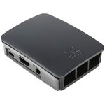 Raspberry Pi 3 Model B Official Case BULK, Black/Grey, для Raspberry Pi 3 Model ...