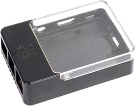 RA175 Корпус ACD Black Case w/Sense Hat hole for Raspberry Pi 3 B (CBPIHAT-BLK)